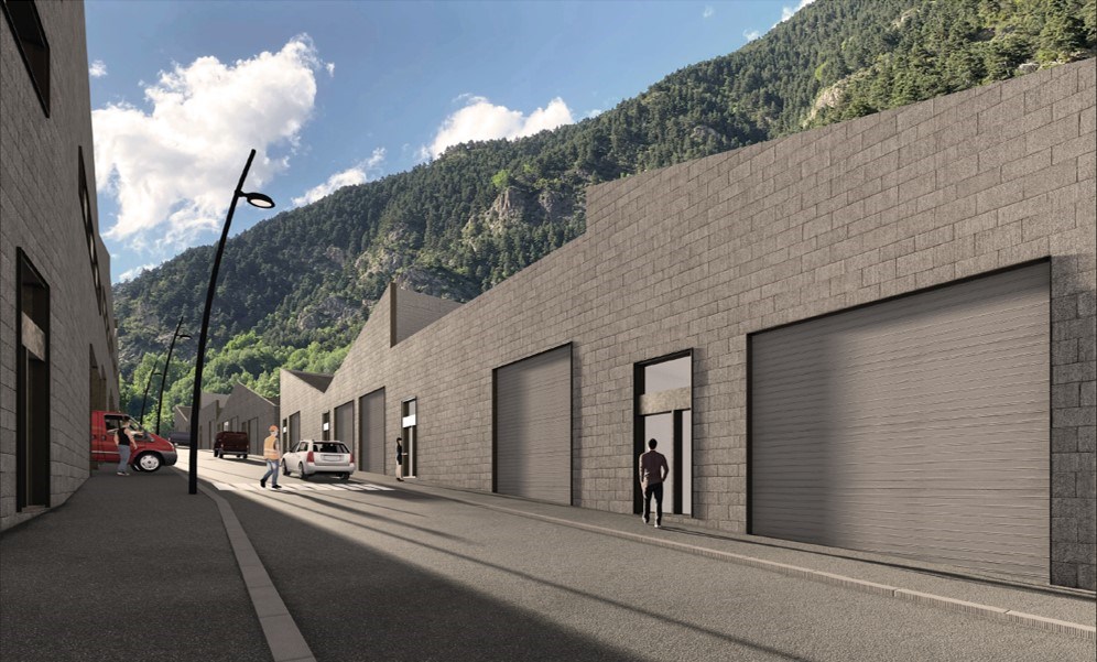 Nave Industrial en venta en La Massana, 280 metros