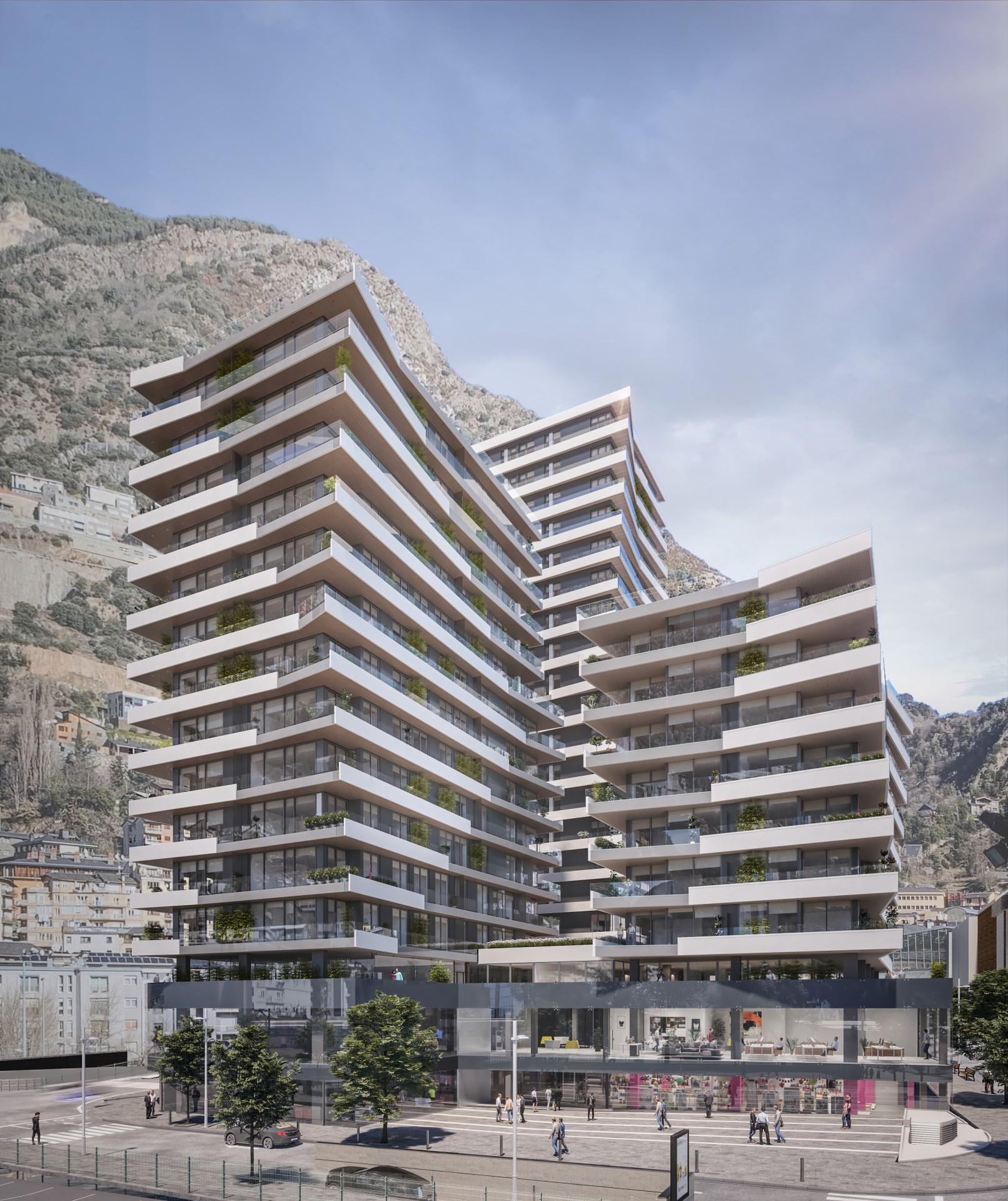 Local comercial de lloguer a Escaldes Engordany, 963 metres