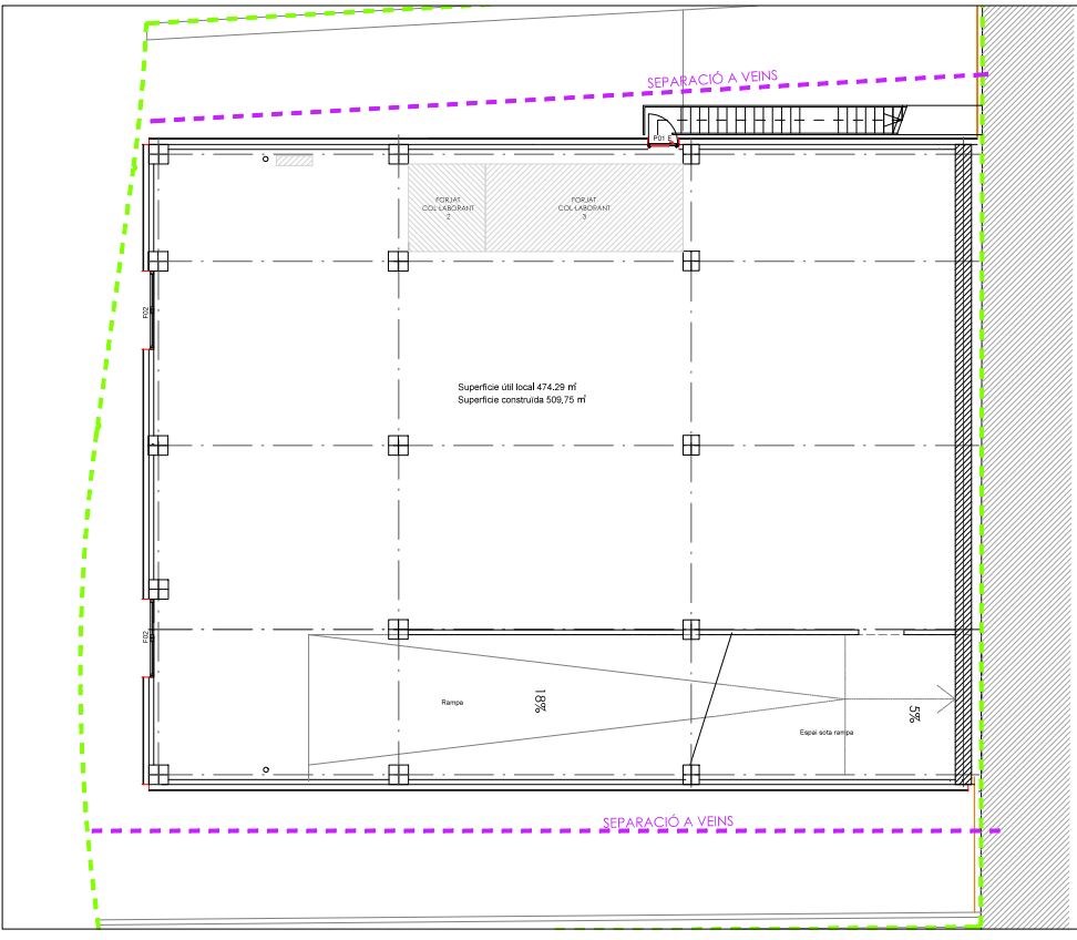 Nave Industrial en venta en Encamp, 510 metros